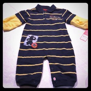 Brand new boys 6m cowboy/country one piece